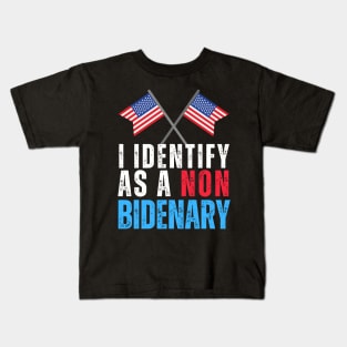 I'M NON BIDENARY Kids T-Shirt